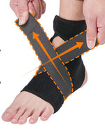 Phiten Nano Metax Ankle Supporter Fit Type L