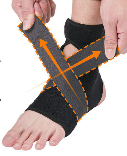 Phiten Nano Metax Ankle Supporter Fit Type L