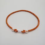 X30 Plumeria Phiten Hawaii Titanium Necklace