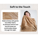 Phiten Star Series 2 Way Covering Blanket Brown Single