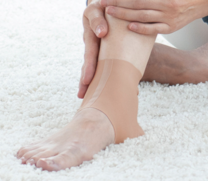 Phiten Metax Supporter Ankle Soft Beige