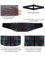 PHITEN METAX SUPPORTER WAIST BELT MIDDLE (XL)