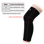 Metax Volleyball Supporter Knee Long Black