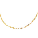 Phiten Titanium Chain Necklace Gold IP (Adzuki)