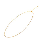 Phiten Titanium Chain Necklace Gold IP (Adzuki)