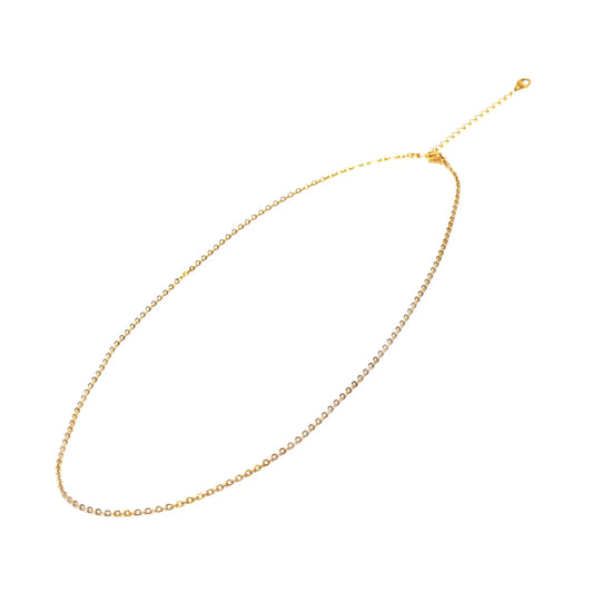 Phiten Titanium Chain Necklace Gold IP (Adzuki)