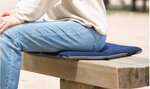 Phiten Star Series Aero-Cradle Foldable Seat Cushion