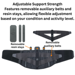 Phiten Nano Metax Waist Belt Supporter Fit Type