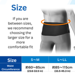 Phiten Nano Metax Waist Belt Supporter Soft Type
