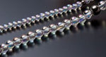 Phiten Titanium & Crystal Necklace