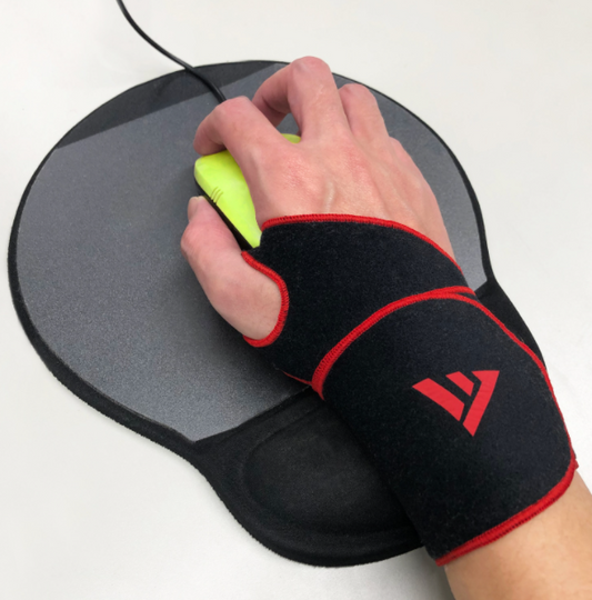 Phiten Metax Wrist Wrap Extreme Black/Red