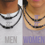 X30 Razor Phiten Titanium Necklace