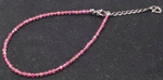PHITEN PINK TOURMALINE BRACELET 17+3cm