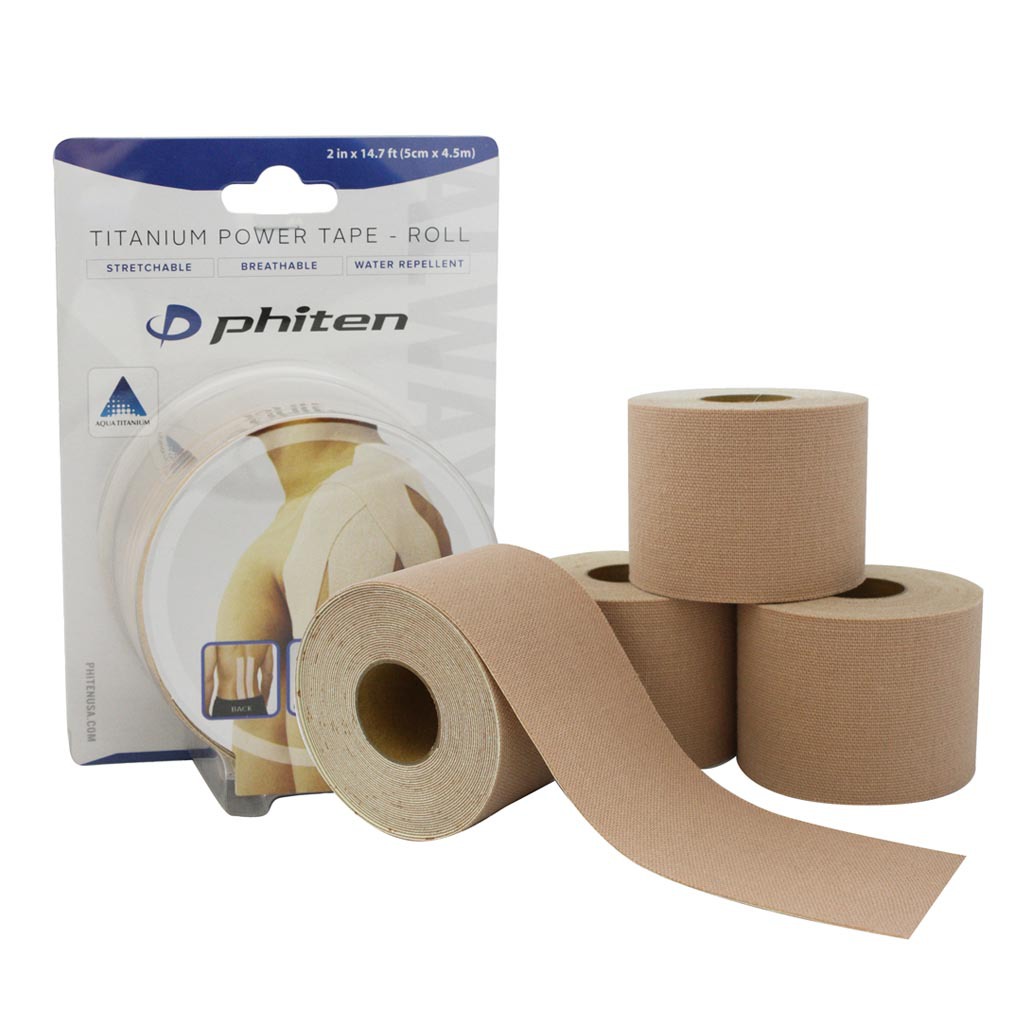 Phiten titanium tape X30 expansion and contraction type 5cmX4.5m 0110PU711029 