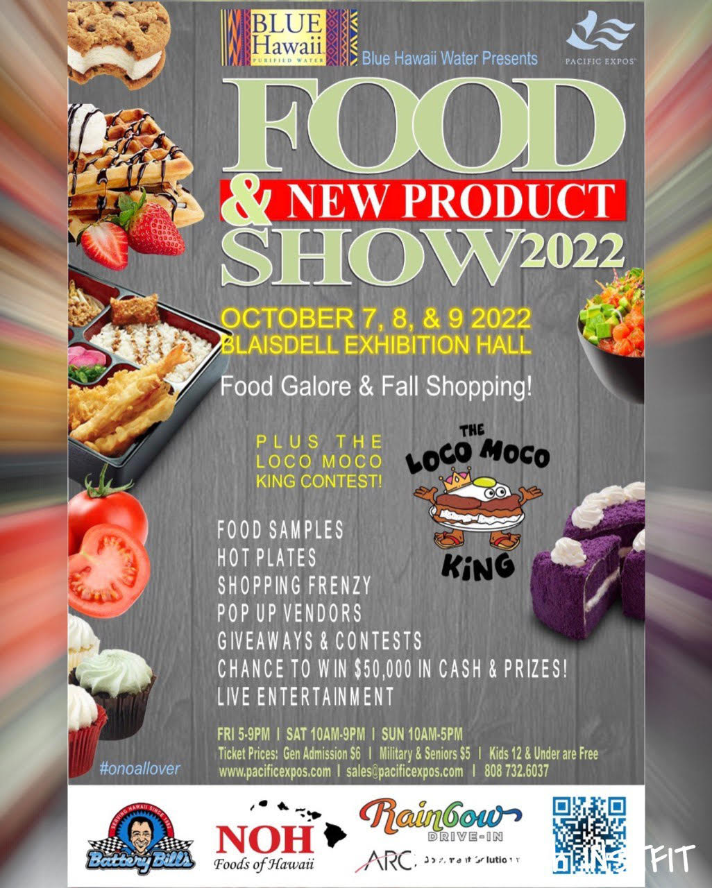 Food and New Product Show Phiten Hawaii